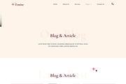 Feminine Life Coach Elementor Kit, a Landing Page Template by MasterDesigns (Thumbnail 6 of 8)