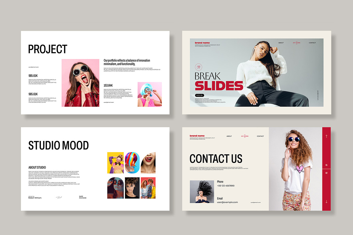Studio Portfolio Presentation, a Presentation Template by MightyDesign (Photo 5 of 8)
