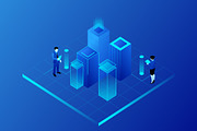 Cryptocurrency Illustration Kit, a Templates & Theme by Designspace (Thumbnail 5 of 6)