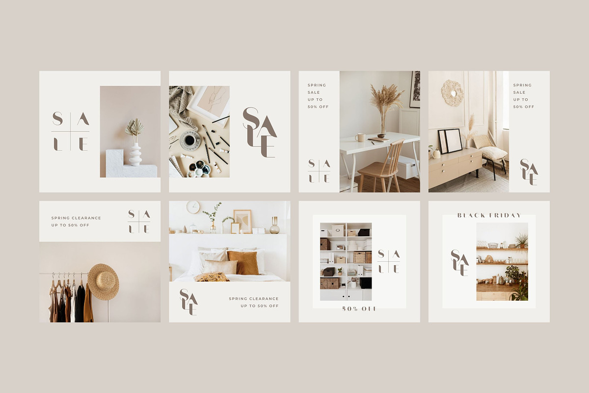 Instagram Template Canva Sales Promo, a Social Media Template by Keikoya (Photo 7 of 21)