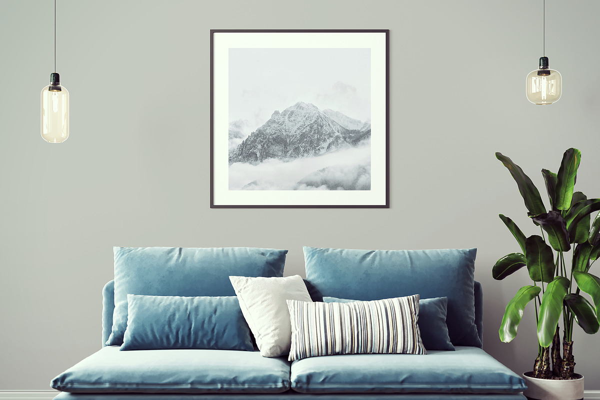 Picture Frame Mockup v7, a Print Template by 2dsight (Photo 3 of 3)