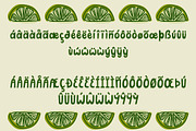 Key Lime Sweet Sans Serif Font, a Font by Kellie Jayne Studio (Thumbnail 4 of 6)