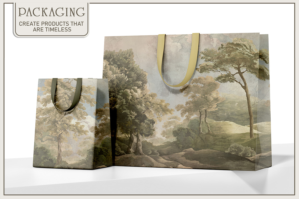 Fresco collection Timeless elegance, a Wallpaper Graphic by Natalia0307 (Photo 10 of 10)