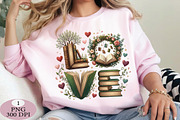 Book Lover Love PNG, an Illustration by Daily.Designs (Thumbnail 4 of 5)