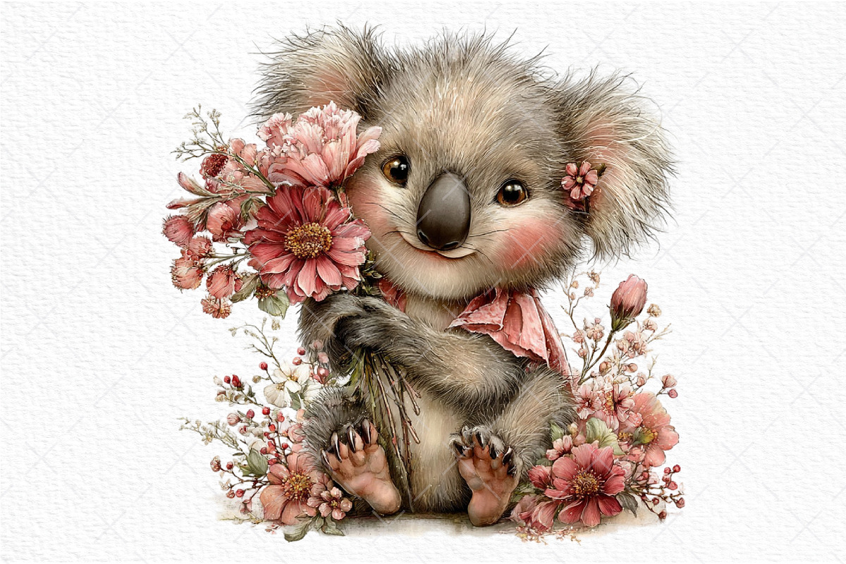 Whimsical Animals Clipart, an Illustration by Craft Nest (Photo 11 of 11)