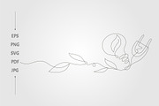 eaf shaped lightbulb plug, an Object Graphic by lawoel (Thumbnail 2 of 3)
