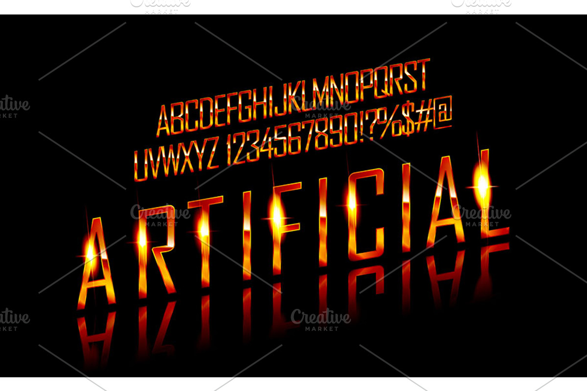 The Silver Alphabet, a Graphic by Aromeo (Photo 1 of 4)