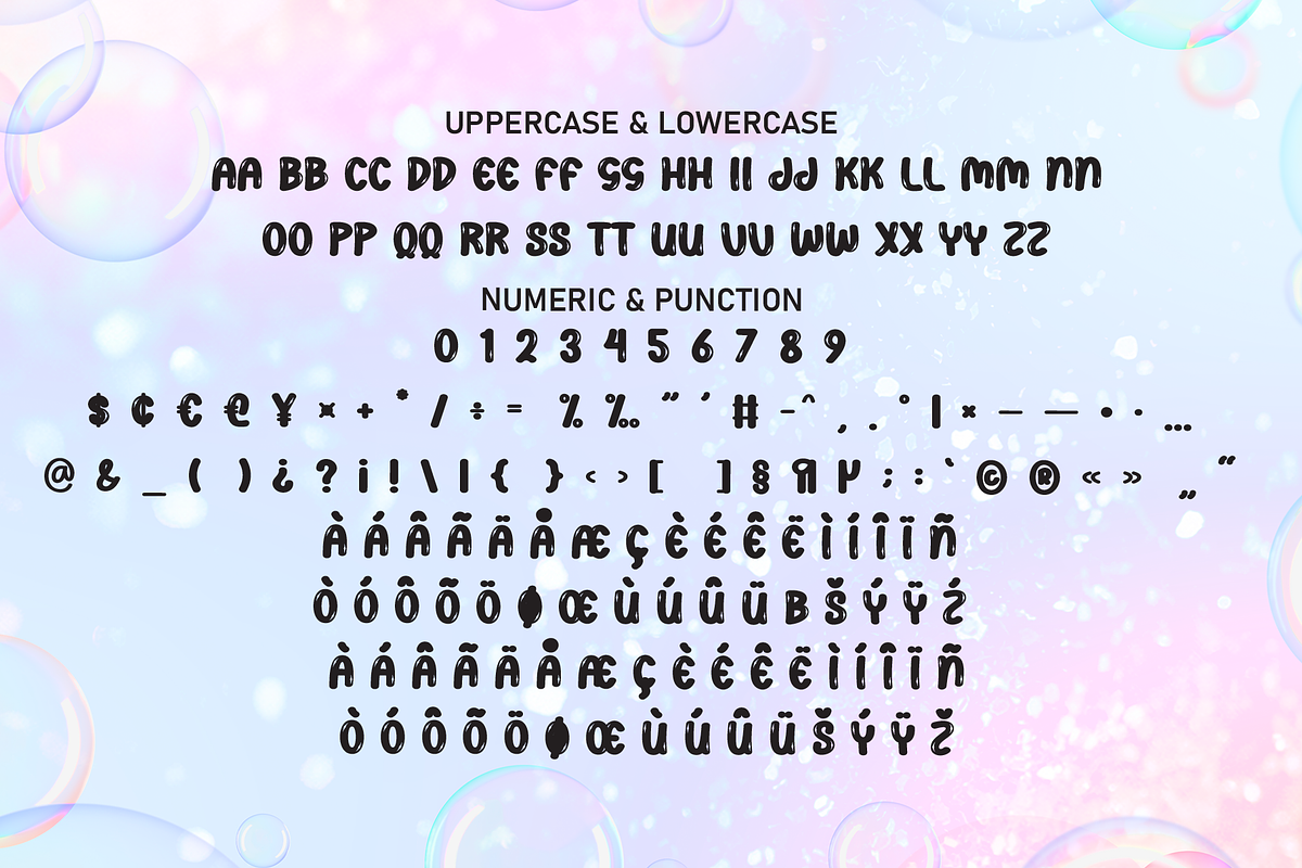 Bubble Dream | Script Font, a Script Font by Scratchones (Photo 7 of 8)