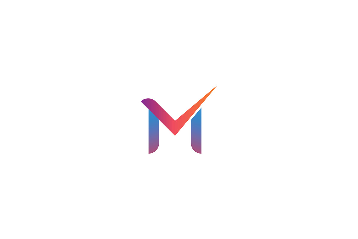 Letter M Right Logo, a Branding & Logo Template by Abir Hossain Waffi (Photo 1 of 2)
