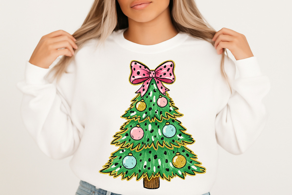 Colorful Glitter Coquette Christmas, an Illustration by Libby Wishes (Photo 6 of 8)