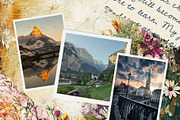 Floral Distressed Backgrounds, a Decorative Illustration by pictures for you (Thumbnail 23 of 36)