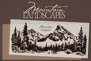 Mountain Landscape Illustrations, an Empty State Illustration by TheMountBirdStudio (Thumbnail 1 of 15)