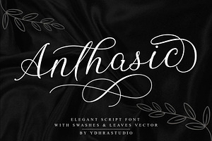 Anthasic Font + Extras