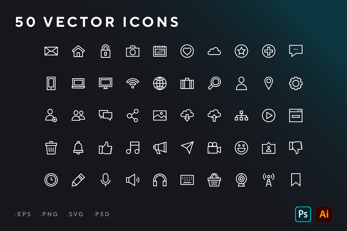 General Ui icons, an Outline Icon by Wencory (Photo 1 of 2)