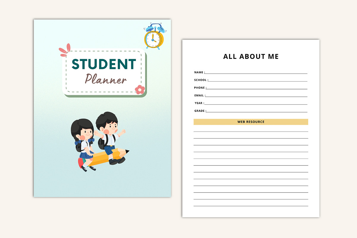 ADHD Mega Bundle Planner preview 5