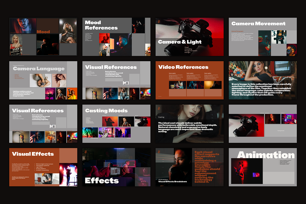 Director's Treatment Presentation., a Presentation Template by Velora Studio (Photo 4 of 9)
