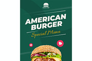 Burger Restaurant Instagram Post, a Social Media Template by FDR Studio (Thumbnail 6 of 6)