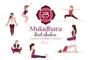 Big bundle of yoga postures, an Illustration by Sunnyfields (Thumbnail 14 of 15)
