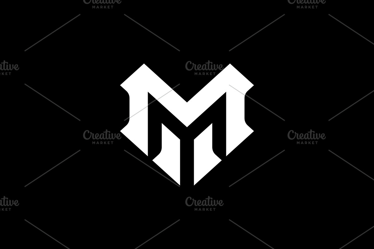 Sport M Letter Logo Template, a Branding & Logo Template by MenkType Studio (Photo 1 of 2)