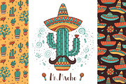 Mexico collection, a Decorative Illustration by piyacler (Thumbnail 1 of 3)