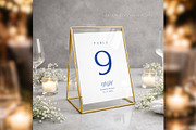 Luxury Table Numbers Canva bd004, a Card Template by TyphoonStudio (Thumbnail 4 of 8)