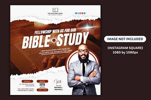 Bible Study Canva Editable Template