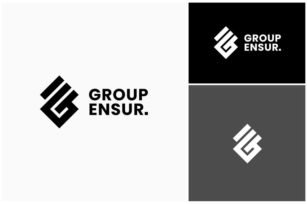 Initial Letter GE EG Monogram Logo, a Branding & Logo Template by ika trisiana