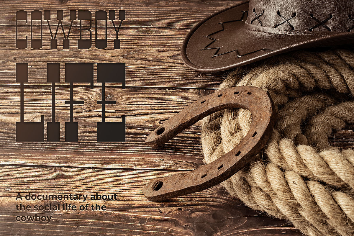 Bronco - Vintage Western Cowboy Font, a Slab Serif Font by OWPictures (Photo 4 of 10)