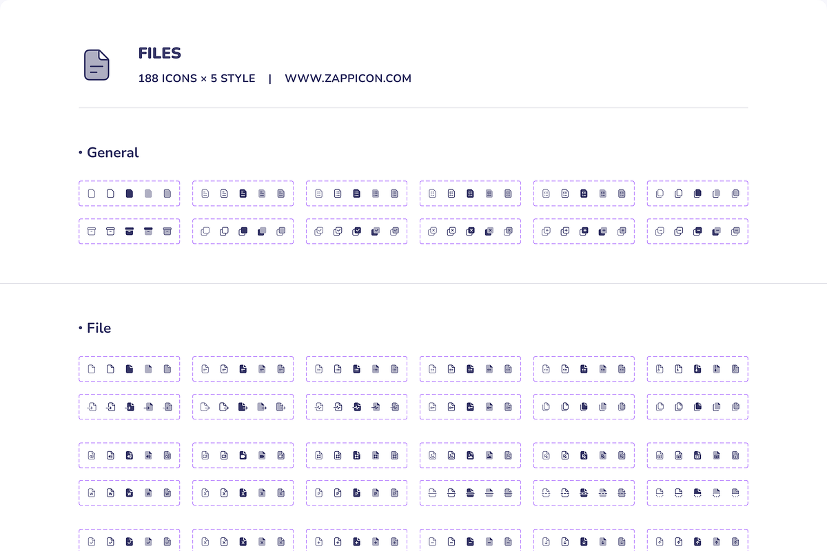 Zappicon - Modern UI Icons Library, an Outline Icon by magicoon (Photo 9 of 10)