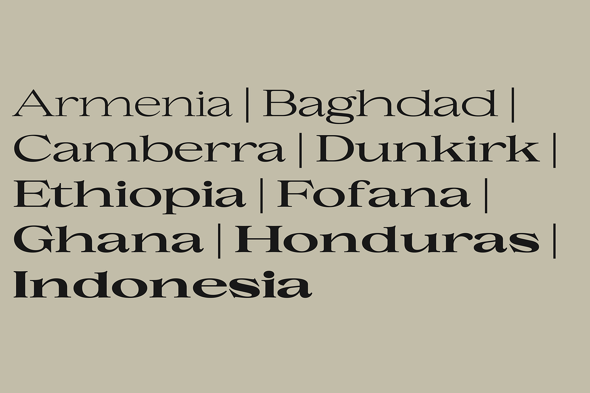Uncmmn Stretched - 7 Style Serif, a Serif Font by Kotivoro (Photo 9 of 18)