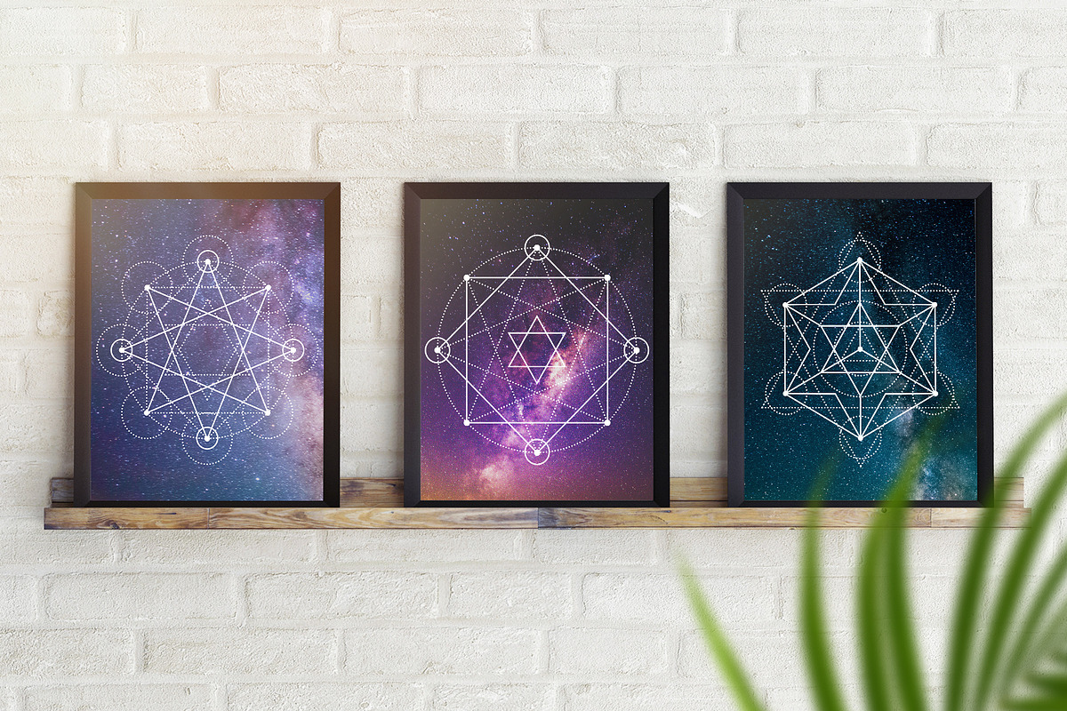 Sacred Geometry - 100 Vector Symbols, an Illustration by Velliniki (Photo 2 of 8)