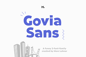Govia Sans – Cartoonish Family