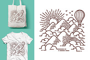 25 in 1 Bundle - Line Illustrations, an Animal Illustration by gunaonedesign (Thumbnail 15 of 21)