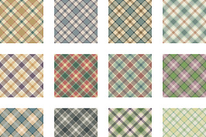 272 Fantasy Plaid Patterns