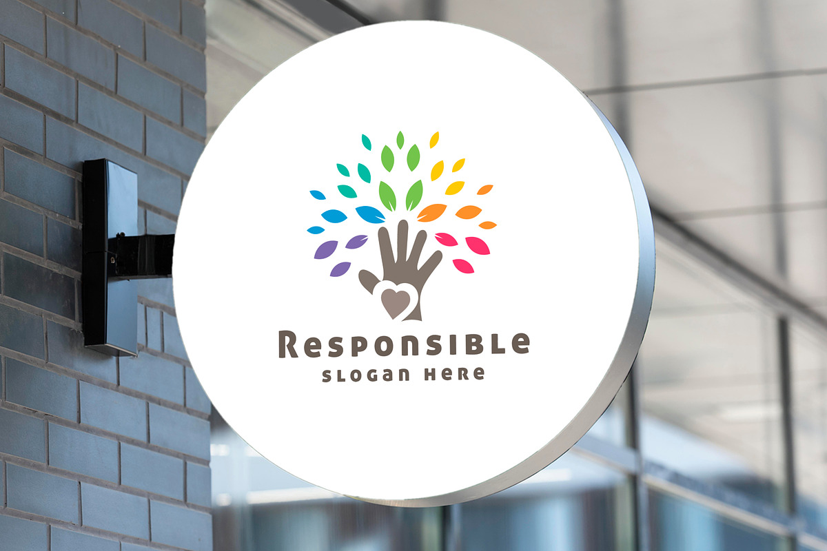 Responsible Nature Care Logo, a Branding & Logo Template by Design_Planet (Photo 3 of 4)