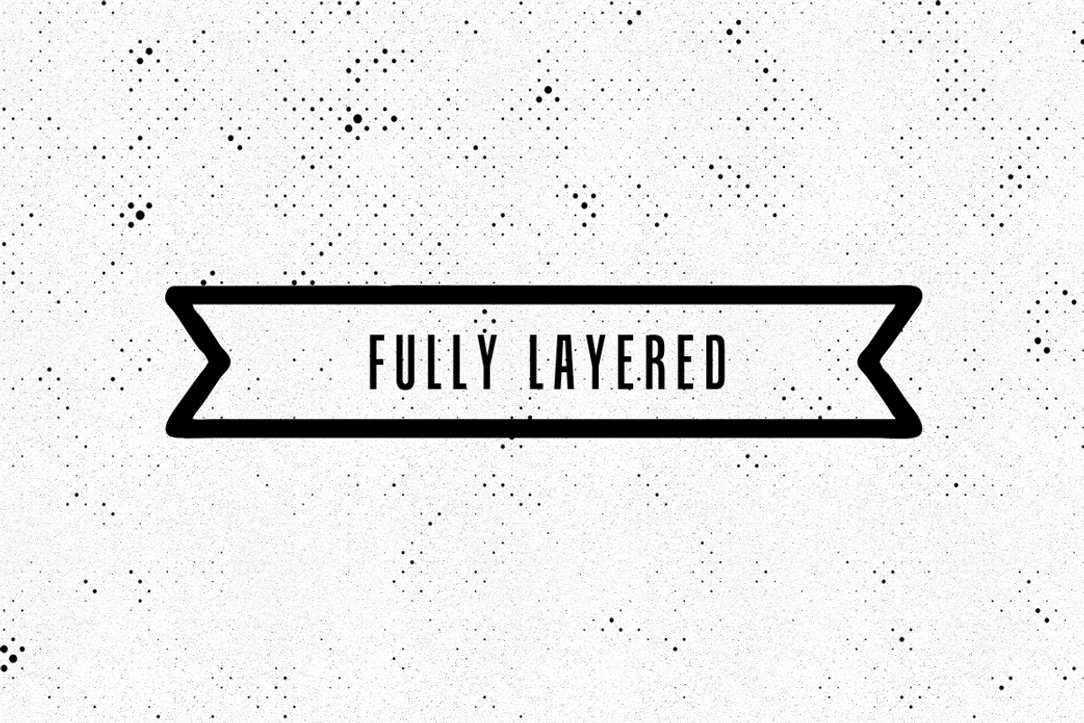 20 Vintage Vector Halftones preview 4