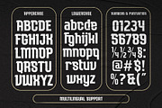 Revolt - Futuristic Display, a Sans Serif Font by Novitype (Thumbnail 10 of 10)