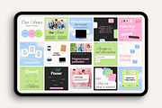 Aesthetic Agency Canva Templates, a Social Media Template by Karisma Studio (Thumbnail 9 of 10)