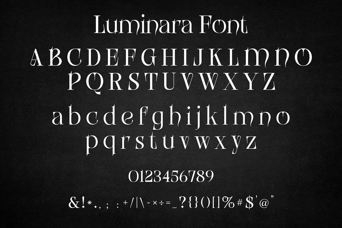 Luminara – Modern Mystical Serif, a Serif Font by OWPictures (Photo 10 of 10)
