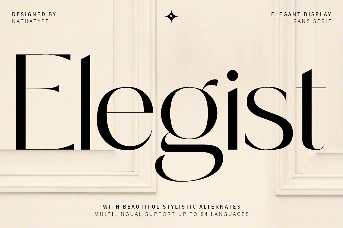 Elegist, a Sans Serif Font by Nathatype (Photo 1 of 10)