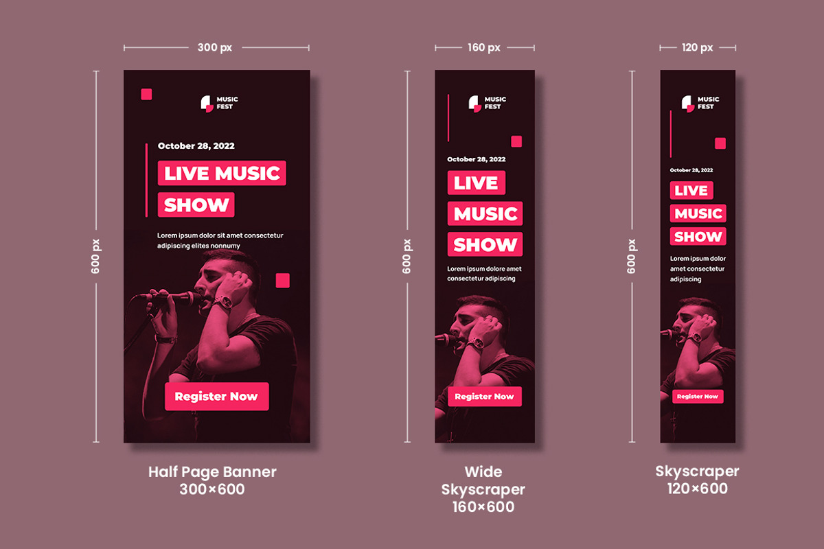 Music Show Google Ads, a Templates & Theme by Rahardi Creative (Photo 4 of 4)