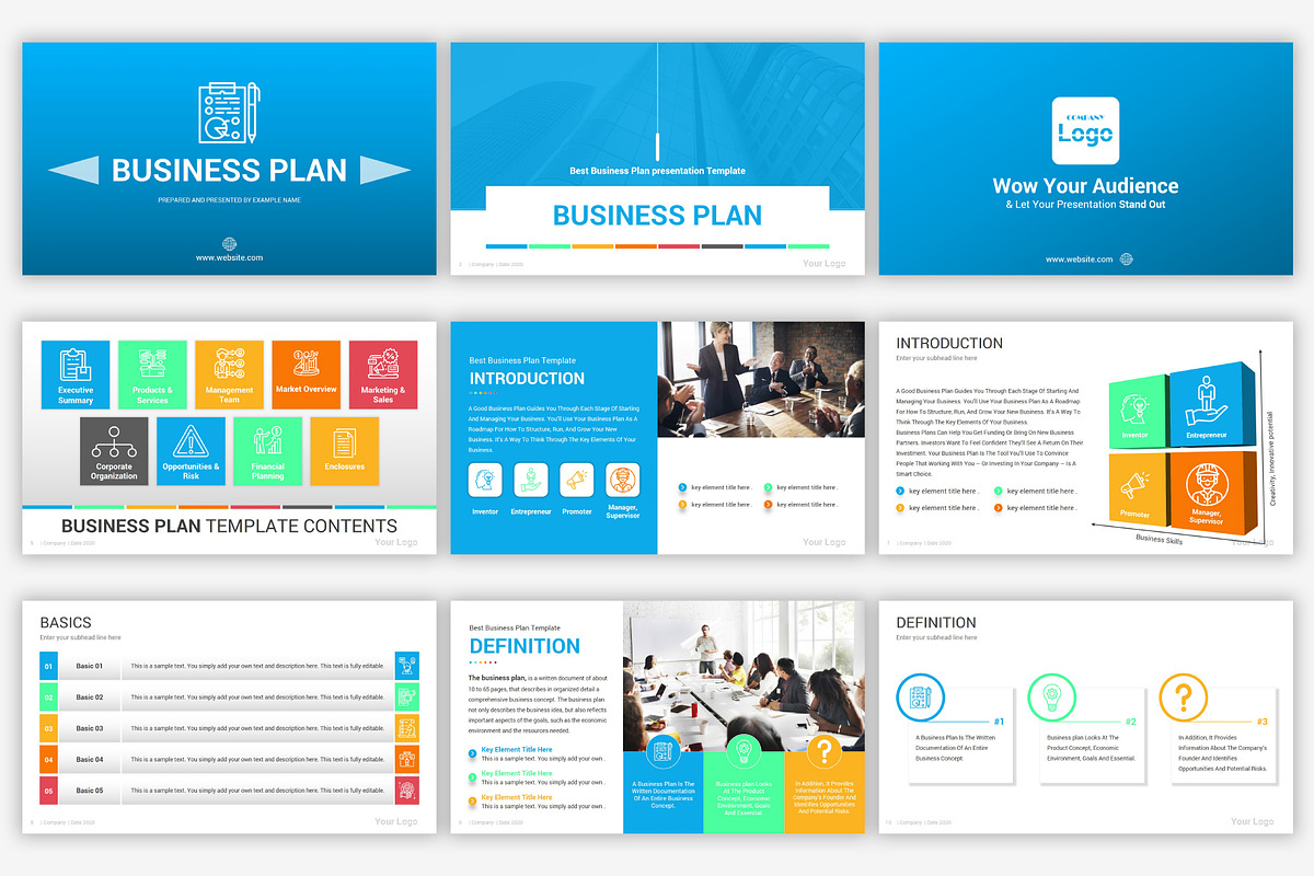 Comprehensive Google Slides Bundle, a Presentation Template by SlideOne (Photo 34 of 84)
