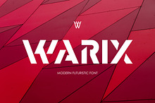 Warix Bold Futuristic Font