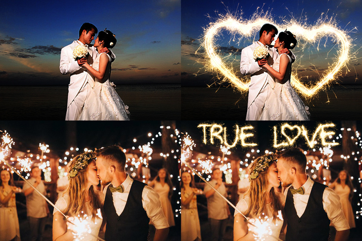Sparkler Overlays, an Object Graphic by DreamyOverlay (Photo 3 of 9)
