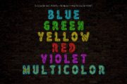 Realistic Neon SVG Font Pack, a Font by Andrey Yaroslavtsev (Thumbnail 4 of 6)