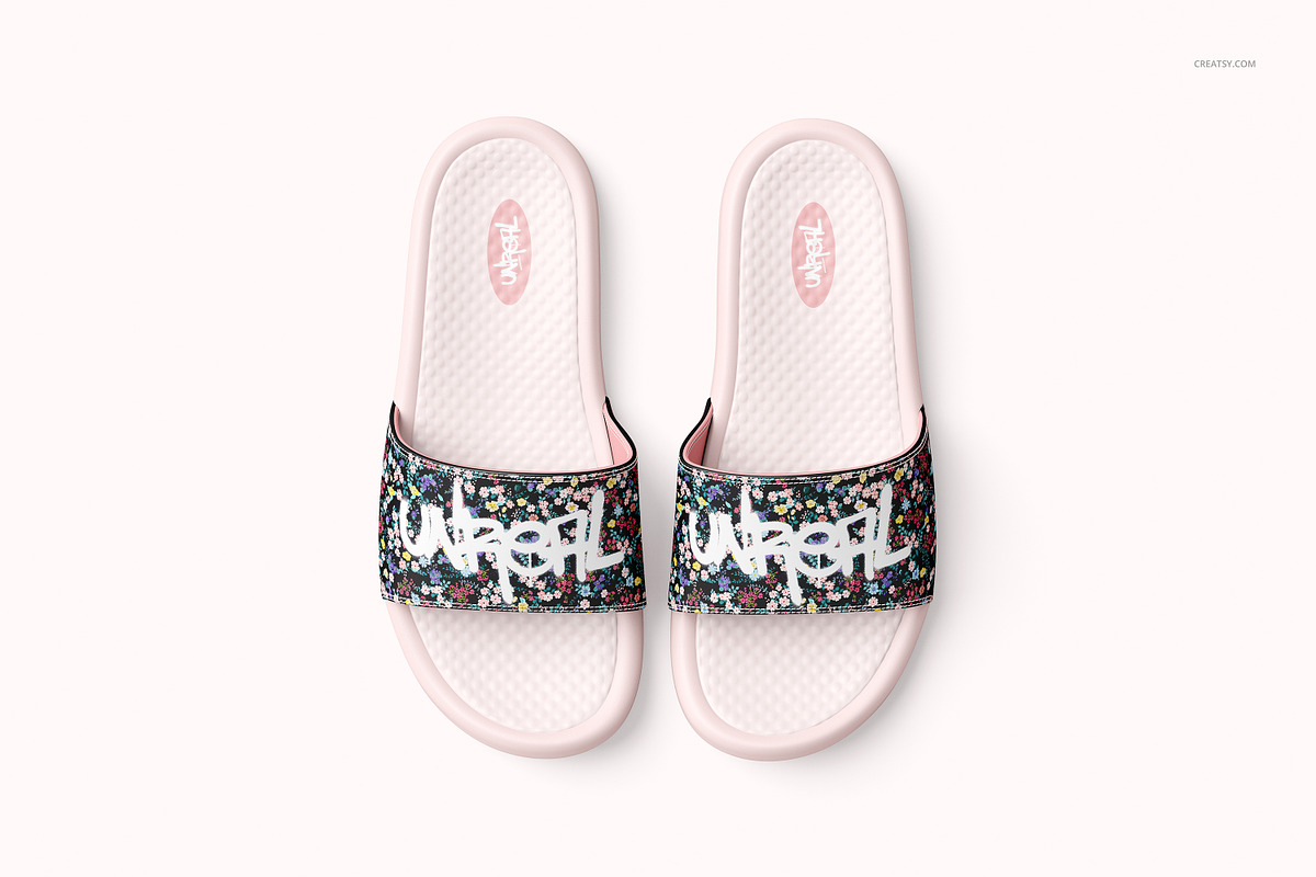 Slide Sandals Mockup Set, a Product Mockup by Creatsy (Photo 6 of 12)