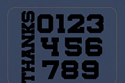 Varsity Sports | Tournaments TEAM, a Slab Serif Font by MaxArt Foundry (Thumbnail 3 of 3)