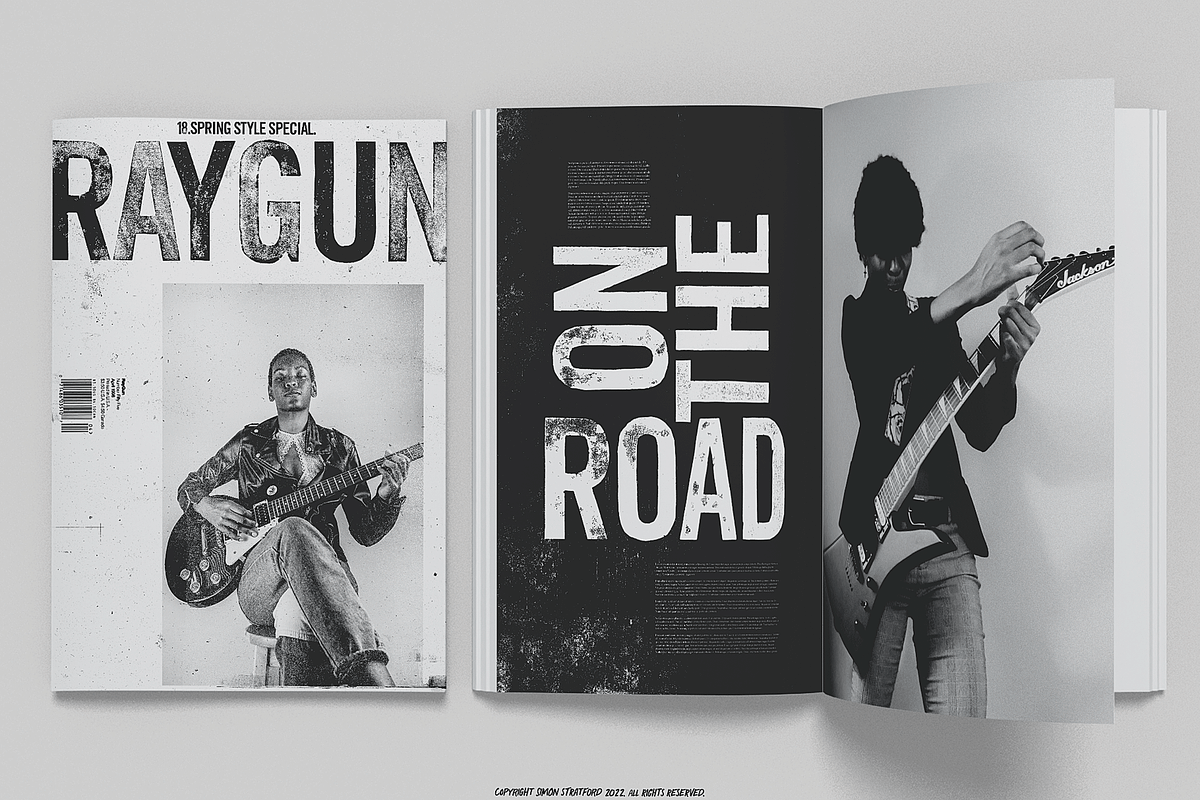 Display Font Lino Gothic, a Sans Serif Font by Itsmesimon (Photo 5 of 23)