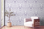 Hand Drawn Motif Wallpaper, a Wallpaper Graphic by Bloomart Studio (Thumbnail 5 of 7)