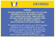 Philanthropist font, a Font by weknow (Thumbnail 6 of 8)